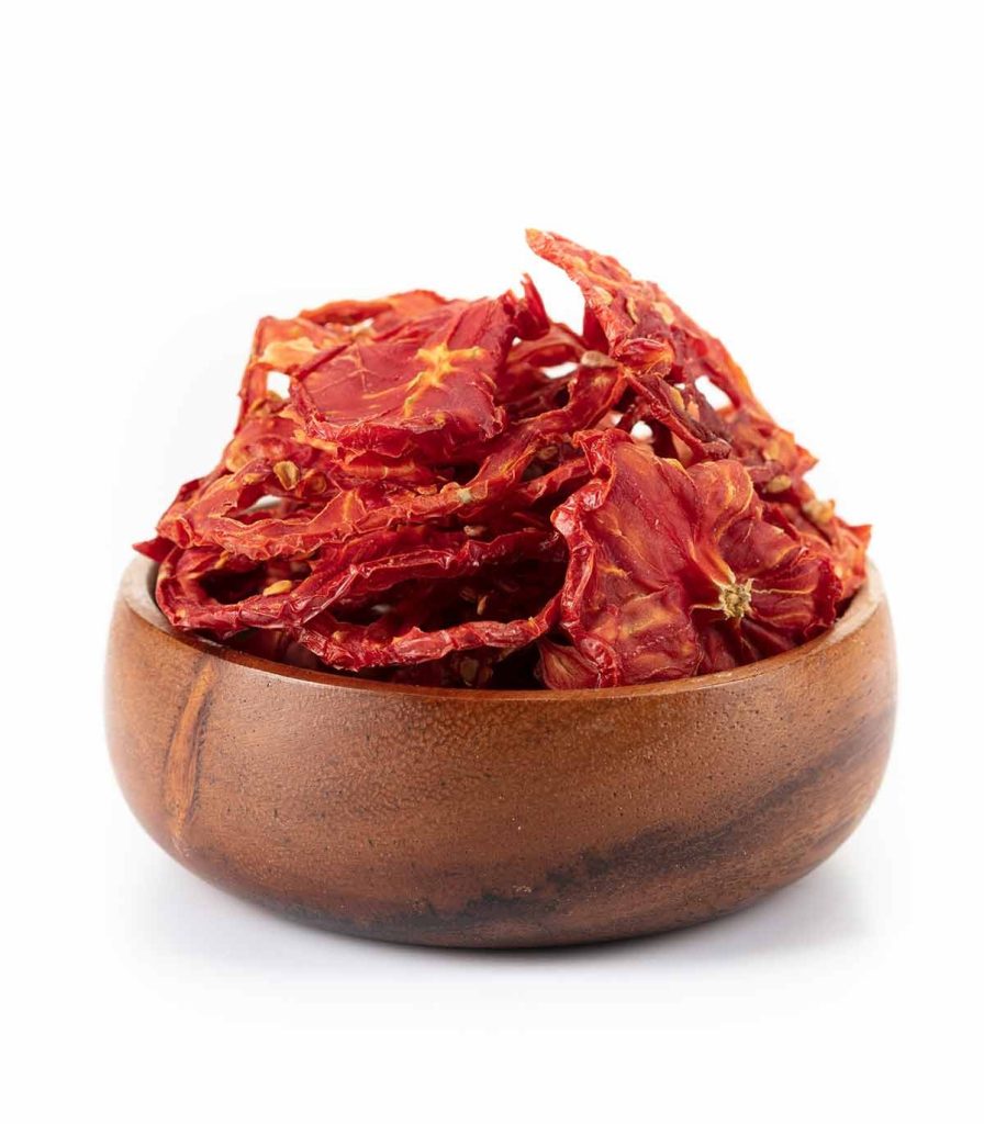 خرید عمده گوجه خشک اسلایس درجه ۱